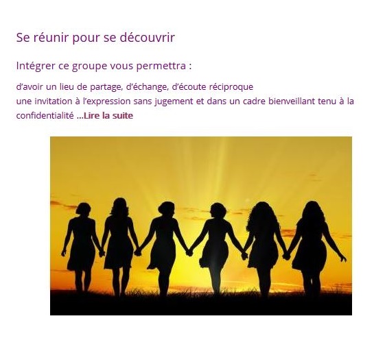 Groupe de paroles de femmes - Lavans-les-Saint-Claude
